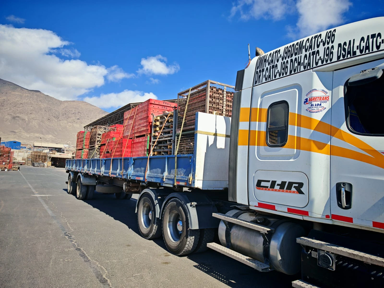 Servicio de transporte minero en terreno